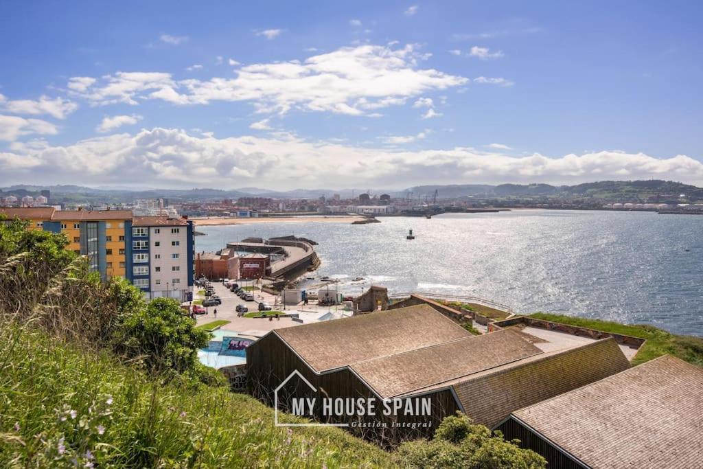 Myhousespain - Piso En Cimadevilla Junto Al Mar ヒホン エクステリア 写真